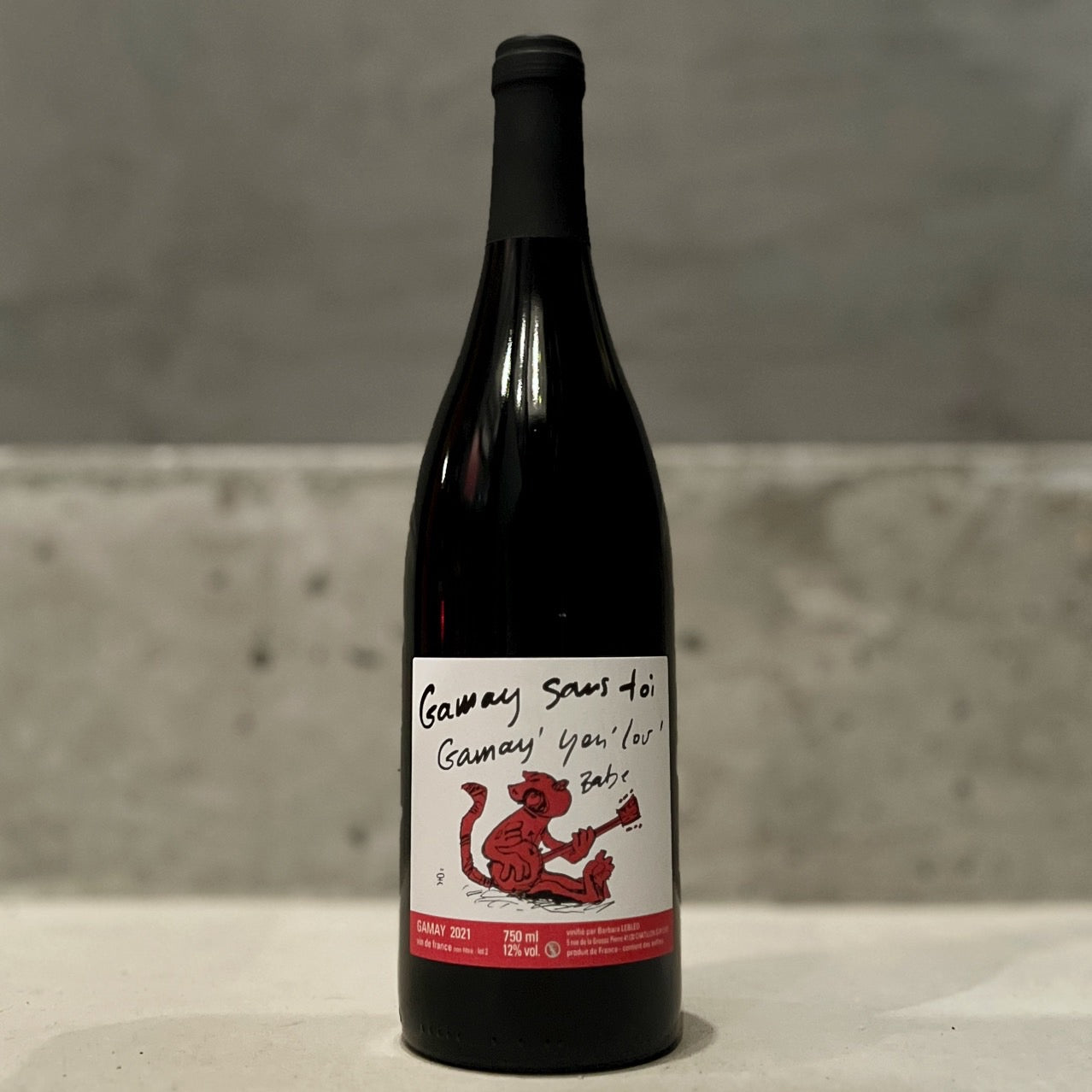 赤）ガメイ サントワ 2021 / バーバラ・ルブレ