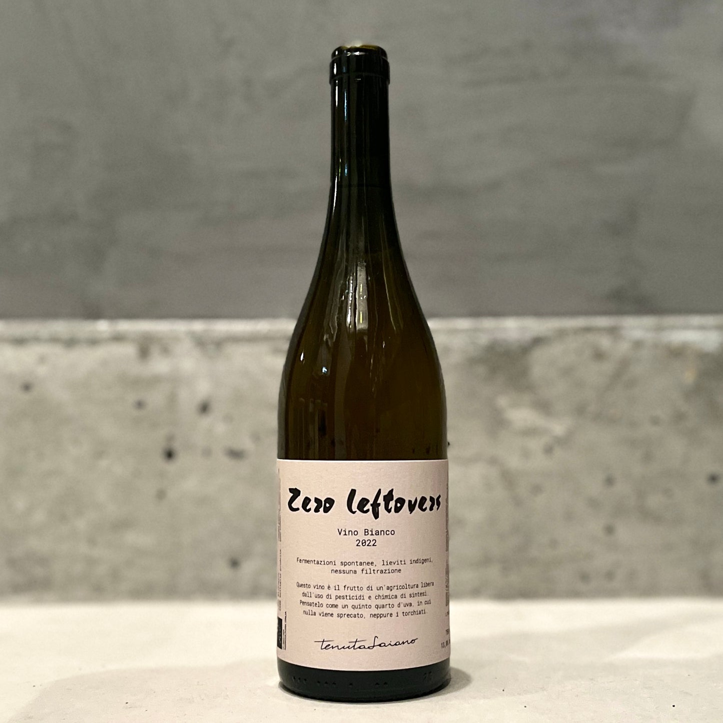 オレンジ）ゼロ・レフトオーヴァーズ 2023 / テヌータ・サイアーノ